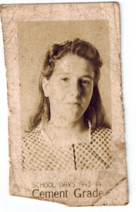 My grandmother, Myrtle Roberson Davidson was born in 1930, so the Great Depression effected her entire childhood.